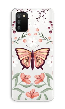 Butterfly in a floral world