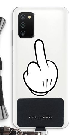 Middle finger white