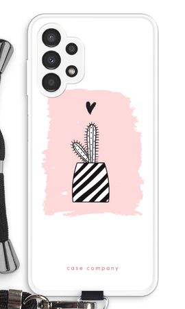 Black and white cactus