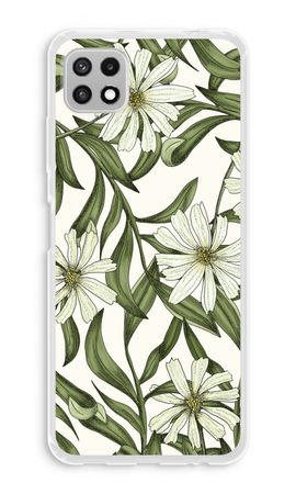 White flower pattern