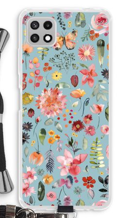 Bunte Pflanzen und Blumen