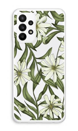 White flower pattern