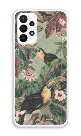 Tropical jungle toucan