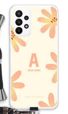 Peach Blossom Monogram