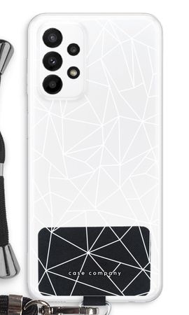 Geometric lines white