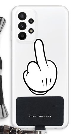 Middle finger white