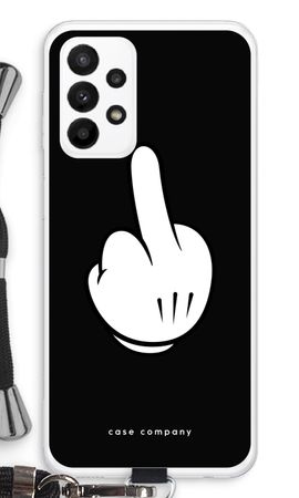 Middle finger black
