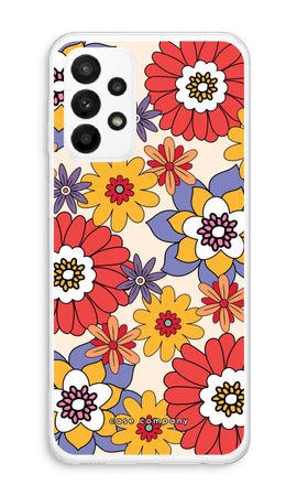 Retro Flowers - Yellow