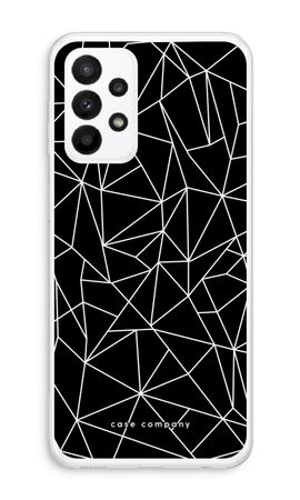 Geometric lines white