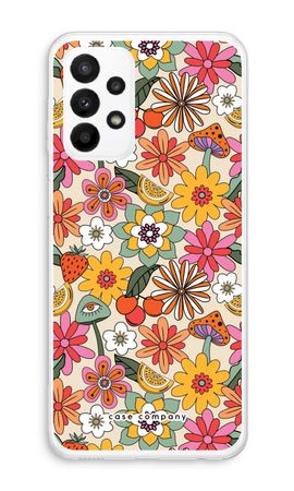 Retro Flowers N°2 - Yellow