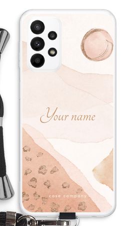 Gold Spots Namecase - Blush