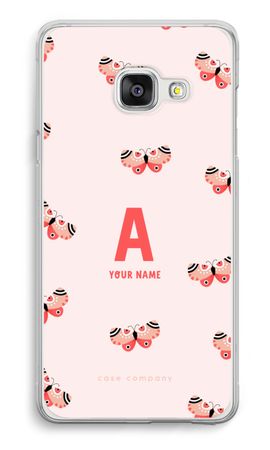 Rosy Butterflies Monogram