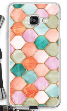 Hexagons in stained glass
