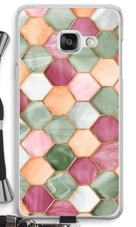 Hexagons in stained glass