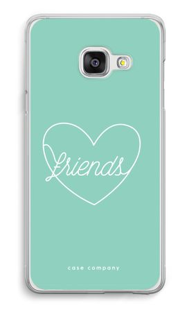 Friends heart pastel