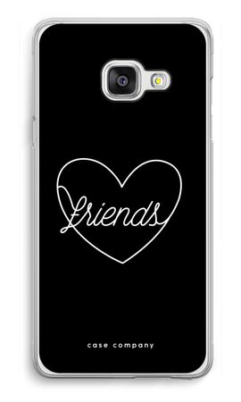 Friends heart black