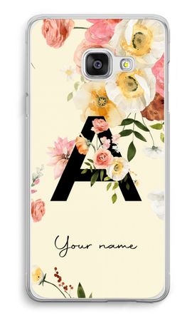 Flirty Flowers Monogram