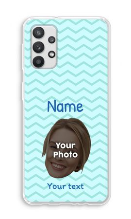 Personalized Face - Stripes Pattern
