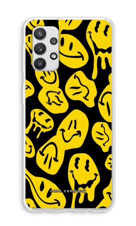 Melting smiley - Yellow