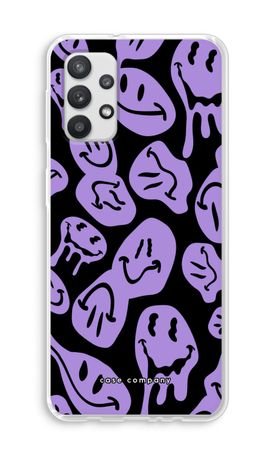 Melting Smiley - Purple