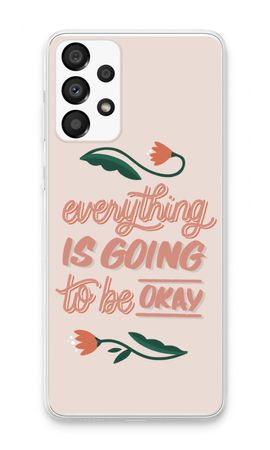 Optimistic flower girl