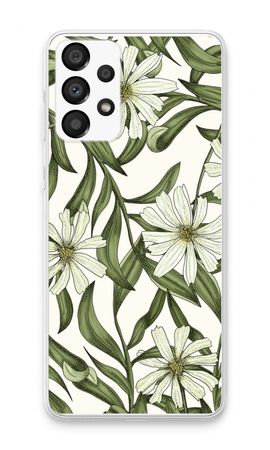 White flower pattern