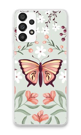Butterfly in a floral world
