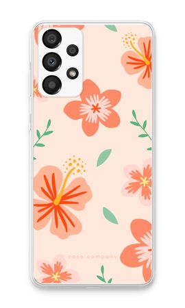 Tropical Pink Flowers