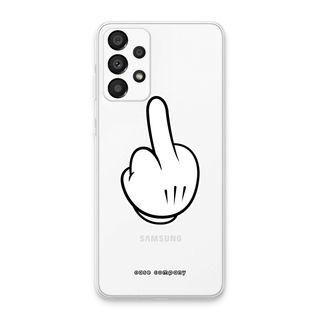 Middle finger white