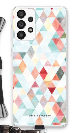 Coloured triangles pastel