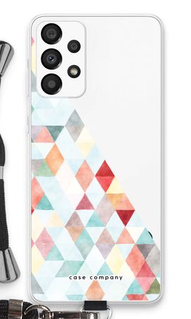 Coloured triangles pastel