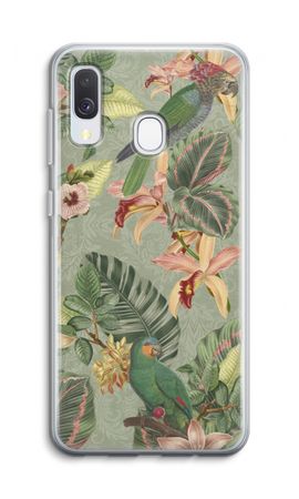 Tropical jungle parrot