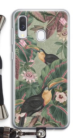 Tropical jungle toucan
