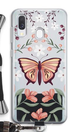 Butterfly in a floral world