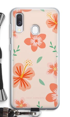 Tropical Pink Flowers