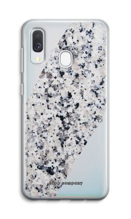 Speckled marble