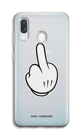 Middle finger black