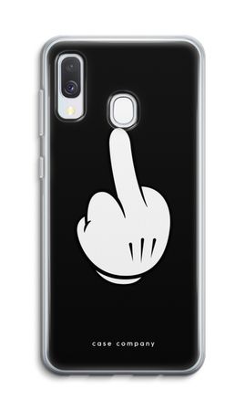 Middle finger black