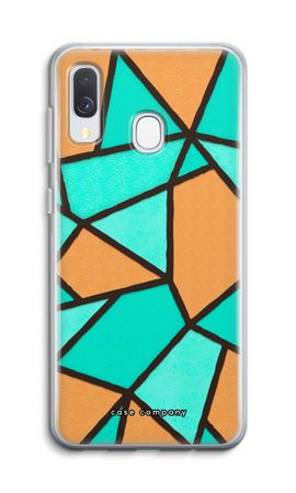 Stained glass - Orange