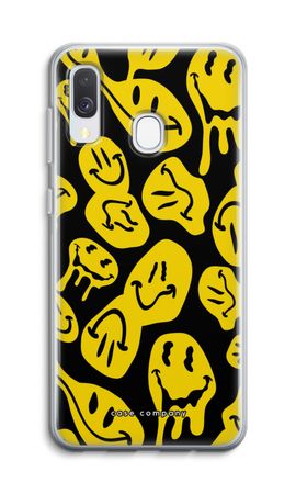 Melting smiley - Yellow