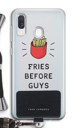 Fries before guys