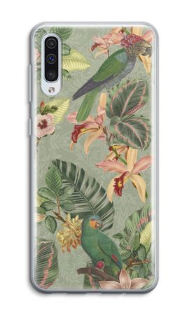 Tropical jungle parrot