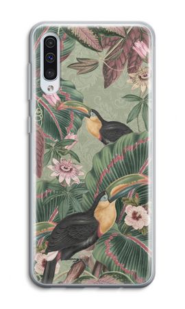 Tropical jungle toucan