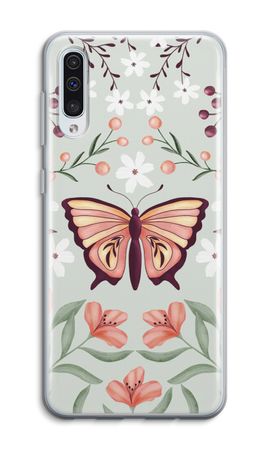 Butterfly in a floral world