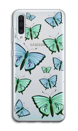 Blue & Green Butterflies