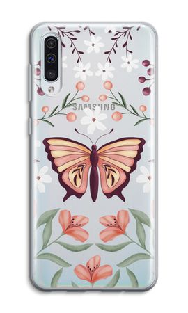 Butterfly in a floral world