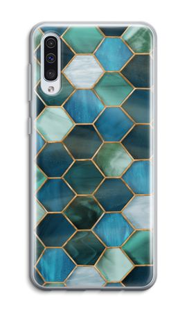 Hexagones en vitrail