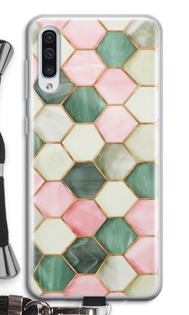 Hexagons in stained glass