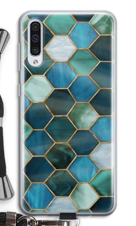 Hexagons in stained glass