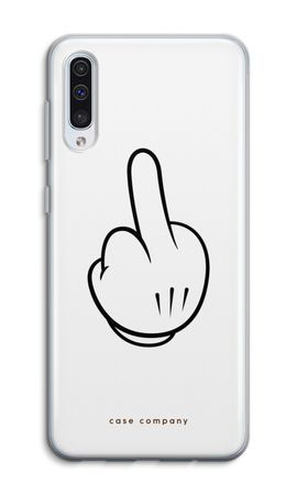 Middle finger white